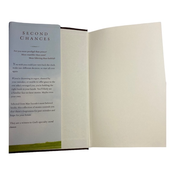 Lot of 4 Max Lucado GRACE, Fearless, Second Chances, & God‘s Story Books - Picture 3 of 13